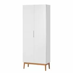 Mørteen Armoire Chêne Massif Lindholm Blanc