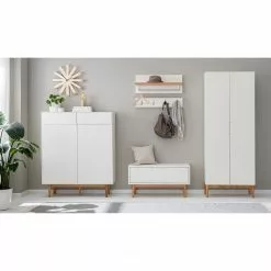 Mørteen Armoire Chêne Massif Lindholm Blanc -Armoires Soldes 1000008062 200916 16053800001 MOOD DETAILS P000000001000008062 mood