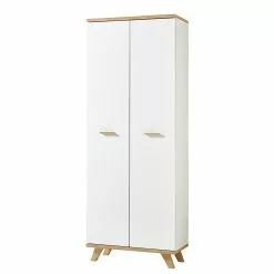 Neston Germania Armoire Mat Ii Chêne Massif Imitation Sanremo Blanc