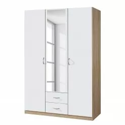 Case Armoire Iii 136 Cm 3 Porte Imitation Chêne De Sonoma Rauch Blue