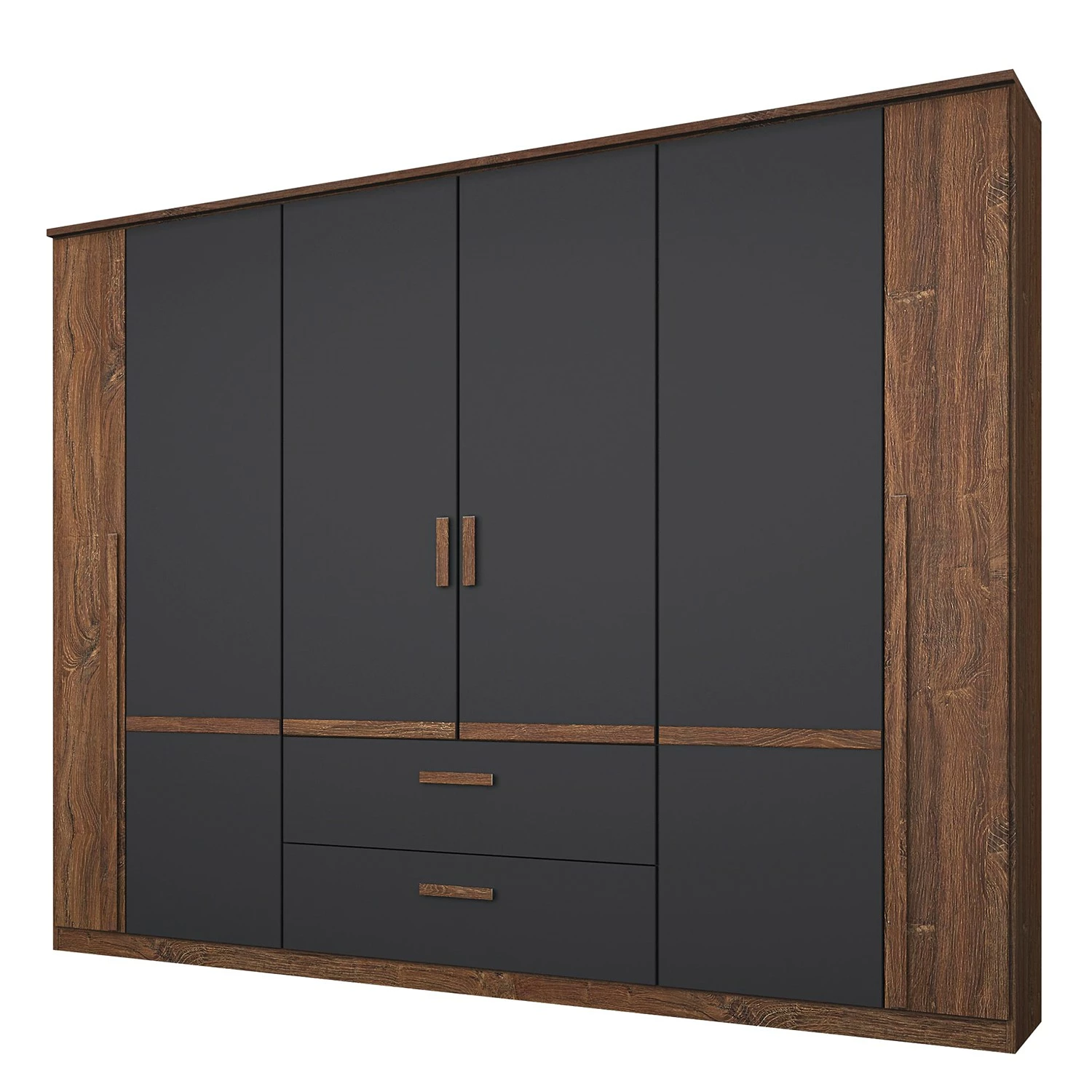 Armoire 226 Cm Anthracite Foncé Rauch Orange Marron 3 Armoire 226 Cm Anthracite Foncé Rauch Orange Marron