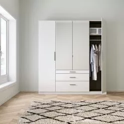 Kiydoo Armoire Iv Largeur Hauteur 197 Cm 181 Cm Alpin Blanc Brillant 15 Kiydoo Armoire Iv Largeur Hauteur 197 Cm 181 Cm Alpin Blanc Brillant -Armoires Soldes 1000081900 210216 16490300341 MOOD DETAILS P000000001000081900 mood