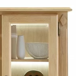 Ridgevalley Breddin Vitrine Pin Armoire I Massif Éclairage -Armoires Soldes 1000084248 201004 11231800090 DETAILS P000000001000084248