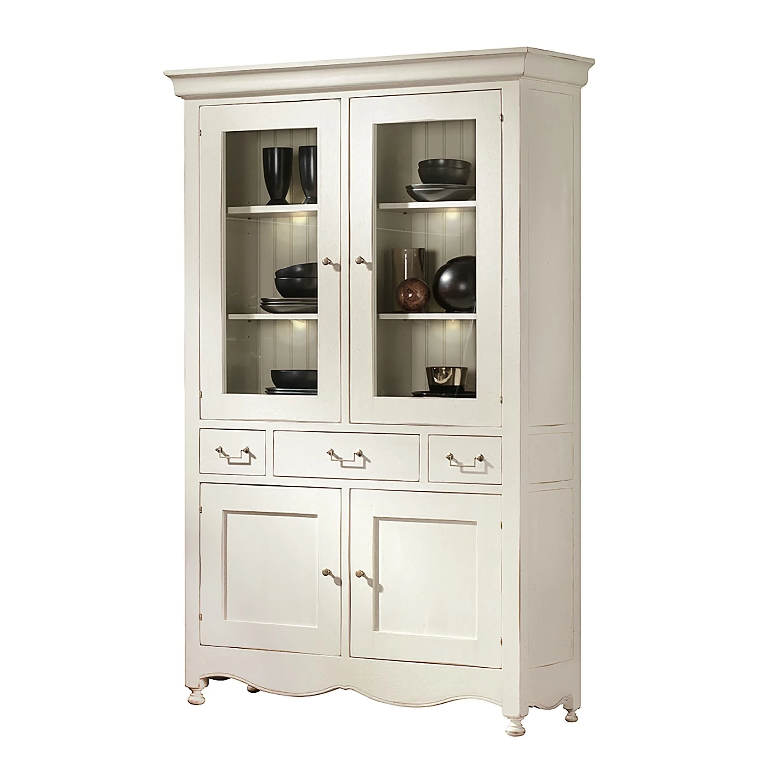 Maison Belfort Buffet Pin Éclairage Ivoire Massif Azjana 3 Maison Belfort Buffet Pin Éclairage Ivoire Massif Azjana