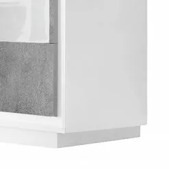 Forenza Lc Vitrine Imitation Béton Spa Blanc -Armoires Soldes 1000091563 201029 08244000114 DETAILS P000000001000091563
