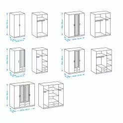 Wimex Armoire 2 Porte Imitation Wit Blanc 13 Wimex Armoire 2 Porte Imitation Wit Blanc -Armoires Soldes 1000101055 180725 11060306 GALLERYIMAGES P000000001000101055