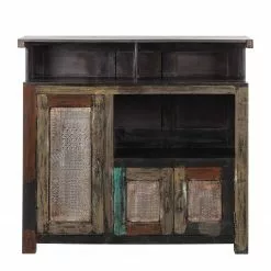 Wolf-Möbel Manguier Massif Multicolore Bar Goa -Armoires Soldes 1000104017 180606 14543049 GALLERYIMAGES P000000001000104017