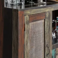 Wolf-Möbel Manguier Massif Multicolore Bar Goa -Armoires Soldes 1000104017 180606 14543153 GALLERYIMAGES P000000001000104017