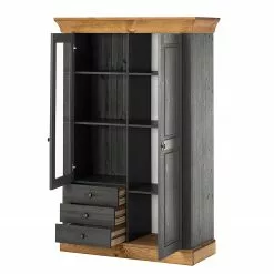 Maison Belfort Epicéa Vitrine Armoire Bergen -Armoires Soldes 1000104342 211122 08320700629 DETAILS P000000001000104342