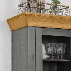 Maison Belfort Epicéa Vitrine Armoire Bergen -Armoires Soldes 1000104342 211122 08320700657 DETAILS P000000001000104342