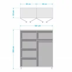 Armoire Rauch Orange 13 Armoire Rauch Orange -Armoires Soldes 1000119619 220826 500 SKETCH DETAILS P000000001000119619 sketch