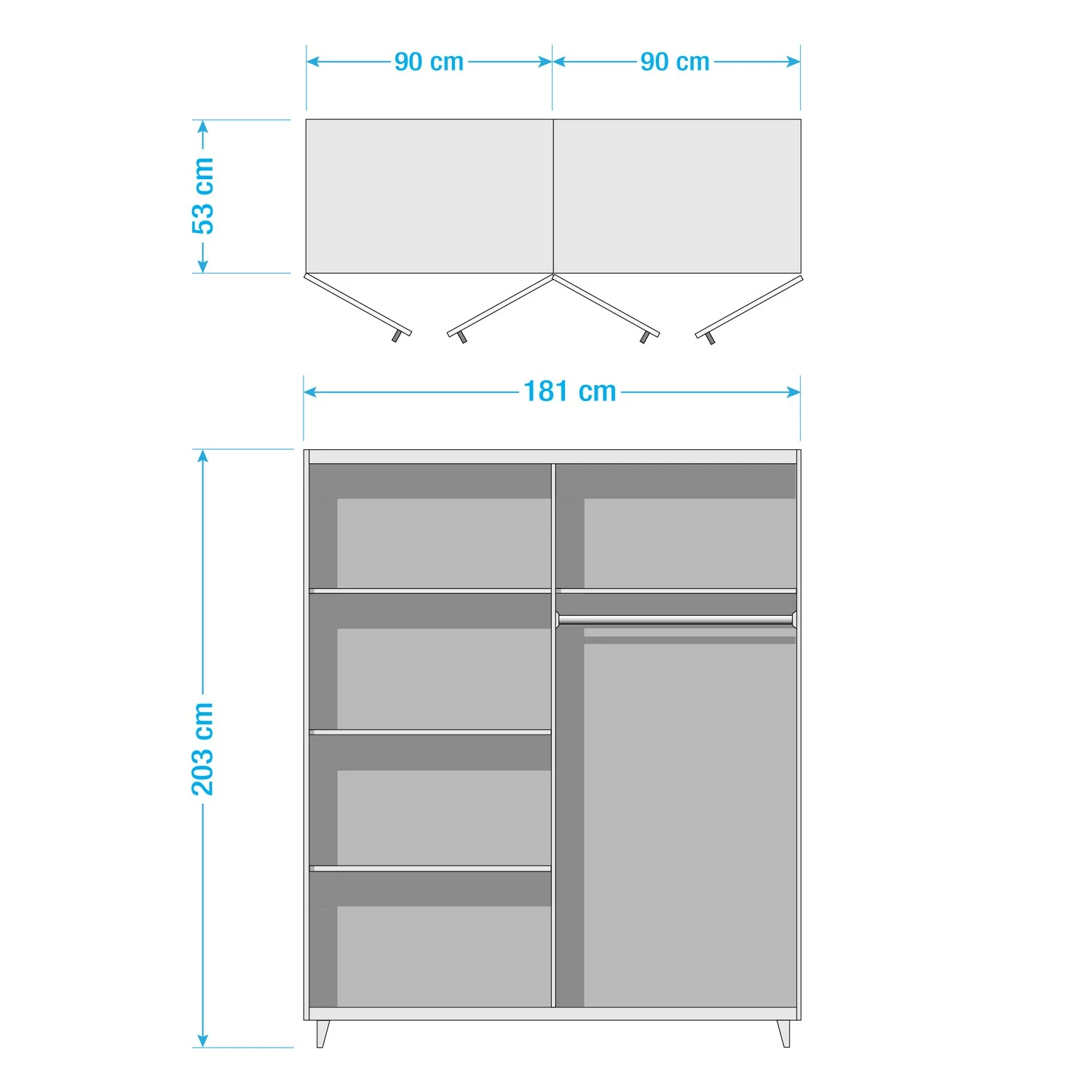 Armoire Rauch Orange 6 Armoire Rauch Orange – Image 4