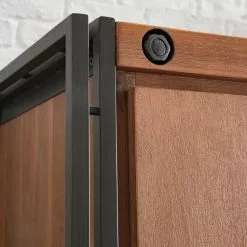 Ars Manufacti Armoire Manchester Ii Anthracite Acacia Acacia Massif Métal 166 Cm -Armoires Soldes 1000121277 191122 12054900013 DETAILS P000000001000121277