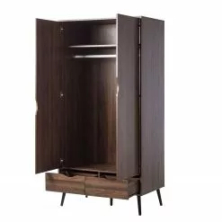 Mørteen Imitation Noyer Armoire -Armoires Soldes 1000123700 190205 11544200006 GALLERYIMAGES P000000001000123700