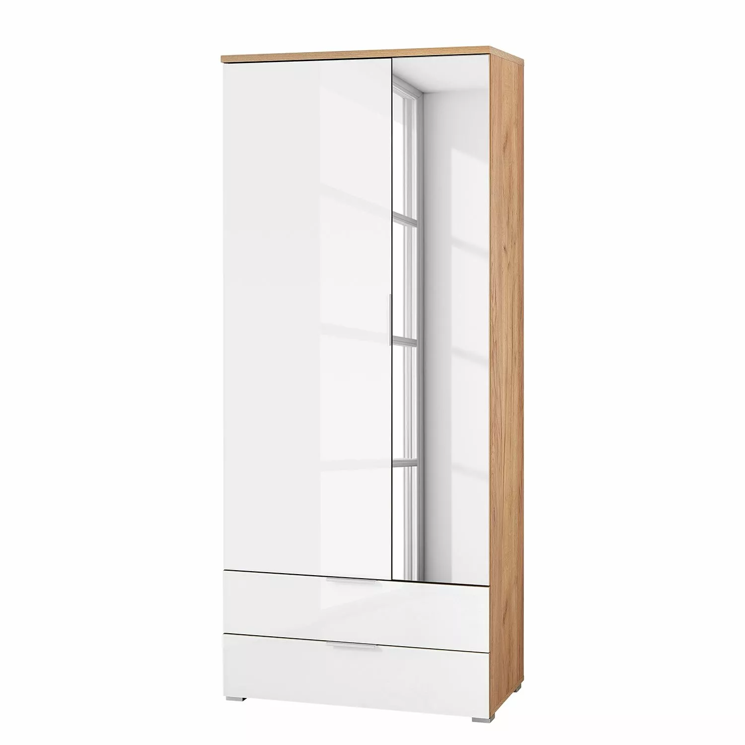 Germania Armoire Brillant Imitation Blanc 3 Germania Armoire Brillant Imitation Blanc