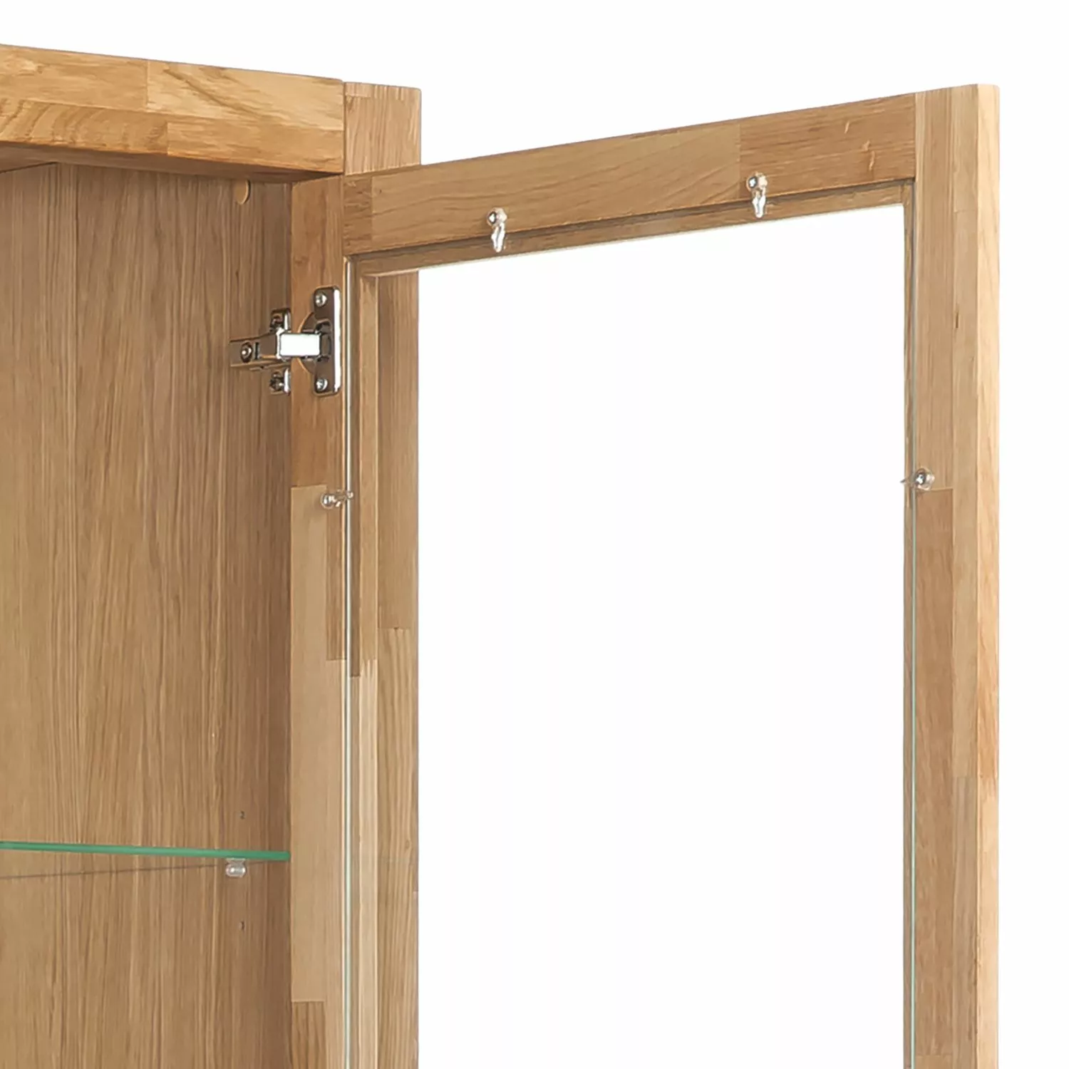 Ars Natura Vitrine Armoire Majona Éclairage) Chêne Sauvage 7 Ars Natura Vitrine Armoire Majona Éclairage) Chêne Sauvage – Image 5