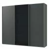 Wimex Armoire Porte Easy Plus I Verre Graphite 236 Cm Hauteur Largeur 313 Cm Noir -Armoires Soldes 1000130074 180912 120715116 IMAGE P000000001000130074