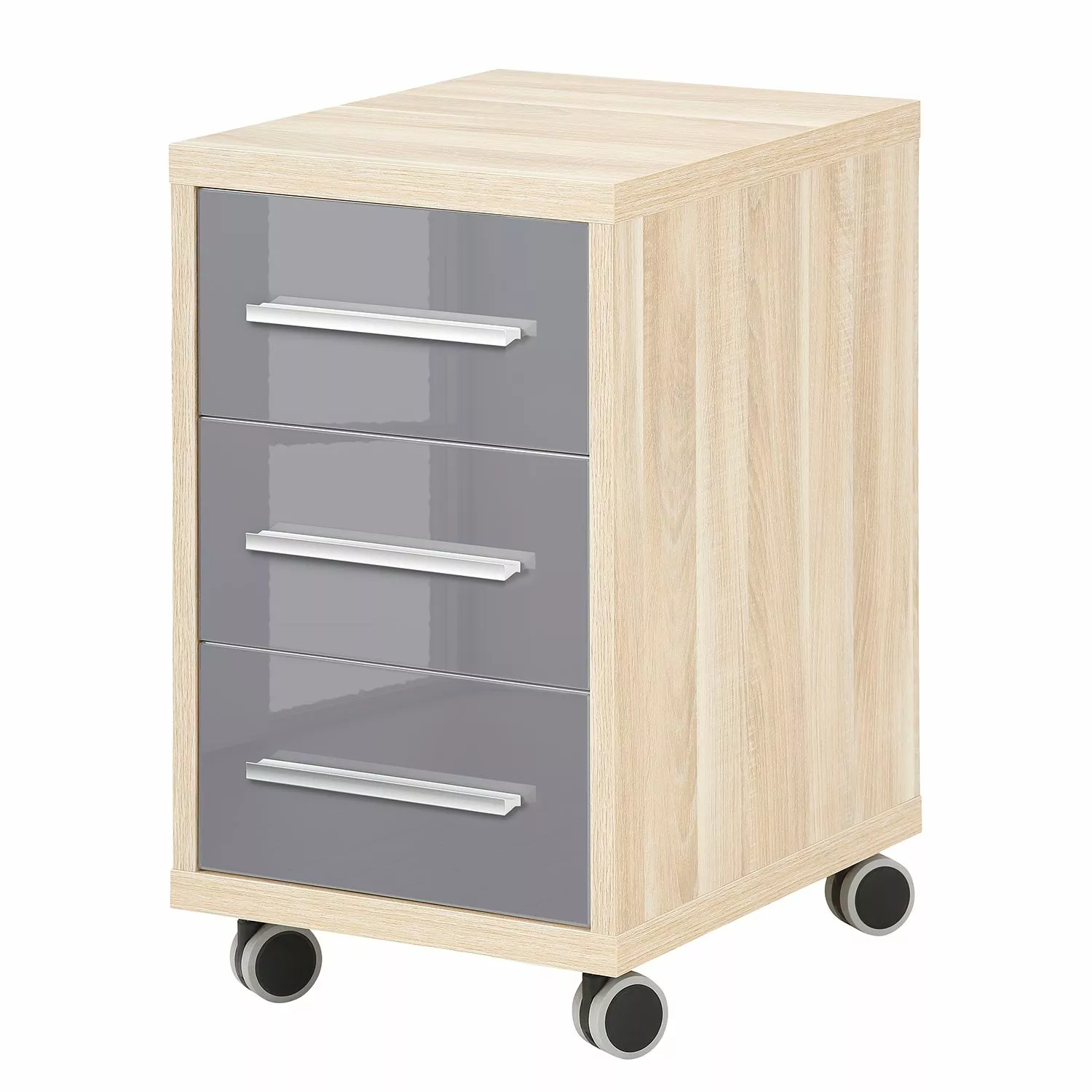 Maja Set Caisson Möbel Imitation Chêne Gri 3 Maja Set Caisson Möbel Imitation Chêne Gri