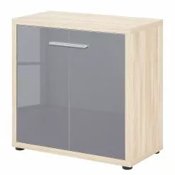 Maja Set Bureau Möbel Armoire Plu Imitation Chêne Gri