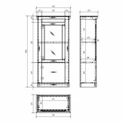 Buffet Haut Lewk I Ridgevalley Pin Imitation -Armoires Soldes 1000136061 181219 14223600010 GALLERYIMAGES P000000001000136061