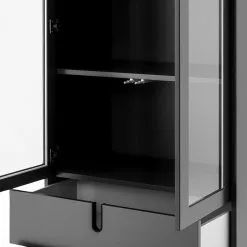 Tenzo Vitrine Uno Gri -Armoires Soldes 1000143937 200527 07432300817 DETAILS P000000001000143937