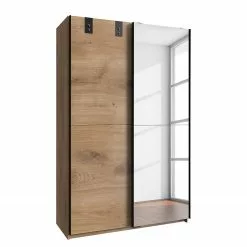 Wimex Armoire 135 Cm Largeur Coulissante Portes Miroir Cardiff