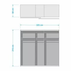 Wimex Armoire Stockholm -Armoires Soldes 1000151796 190129 06084200082 GALLERYIMAGES P000000001000151796