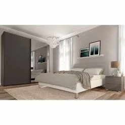 Skøp Armoire Pure Reflect+ Graphite Largeur 2 236 Cm Hauteur 225 Cm -Armoires Soldes 1000154754 190906 10380300204 MOOD DETAILS P000000001000154754 mood