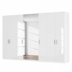Skøp Armoire Largeur 236 Cm Hauteur 360 Cm Pure Gloss Reflect Blanc Brillant