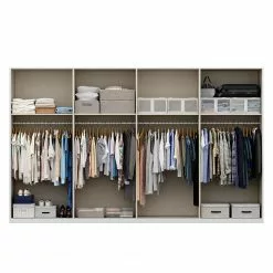 Skøp Armoire Largeur 236 Cm Hauteur 360 Cm Pure Gloss Reflect Blanc Brillant -Armoires Soldes 1000154841 191129 15312000343 DETAILS P000000001000154841