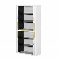 Easyoffice By Paperflow Easyoffice Armoire Classic Chic Iv Doré Blanc 7 Easyoffice By Paperflow Easyoffice Armoire Classic Chic Iv Doré Blanc -Armoires Soldes 1000166729 190411 13310700123 GALLERYIMAGES P000000001000166729