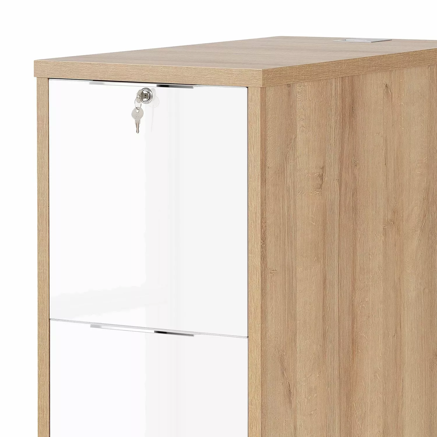 Maja Commode Möbel Edjust Ii Imitation Brillant Riviera Blanc 7 Maja Commode Möbel Edjust Ii Imitation Brillant Riviera Blanc – Image 5