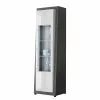 Curlewi Vitrine I Loftscape Anthracite Brillant Blanc -Armoires Soldes 1000171328 190424 07575600062 IMAGE P000000001000171328