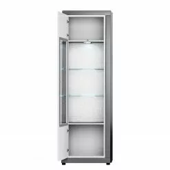 Curlewi Vitrine I Loftscape Anthracite Brillant Blanc -Armoires Soldes 1000171328 190424 07575600063 GALLERYIMAGES P000000001000171328