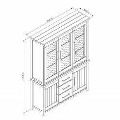Ridgevalley Pin Blanc Gri -Armoires Soldes 1000171357 190424 07580500299 GALLERYIMAGES P000000001000171357