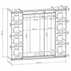 Armoire Loftscape Marron -Armoires Soldes 1000175596 190705 06261100232 SKETCH DETAILS P000000001000175596 sketch