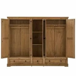 Maison Belfort Pin Armoire Finca Rustica Ii 243 Cm Massif -Armoires Soldes 1000178061 200212 13142000092 DETAILS P000000001000178061
