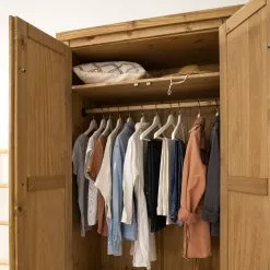 Maison Belfort Pin Armoire Finca Rustica Ii 243 Cm Massif -Armoires Soldes 1000178061 200507 14115600033 DETAILS P000000001000178061