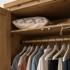 Maison Belfort Pin Armoire Finca Rustica Ii 243 Cm Massif -Armoires Soldes 1000178061 200507 14115700034 DETAILS P000000001000178061