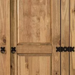 Maison Belfort Pin Armoire Finca Rustica Ii 194 Cm Massif -Armoires Soldes 1000178072 200212 13142100110 DETAILS P000000001000178072