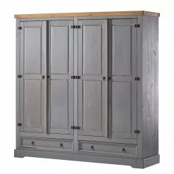 Maison Belfort Pin Armoire Finca Rustica Ii 194 Cm Largeur