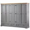 Maison Belfort Pin Armoire Finca Rustica Ii 242 Cm Largeur -Armoires Soldes 1000178076 200422 06383700011 IMAGE P000000001000178076