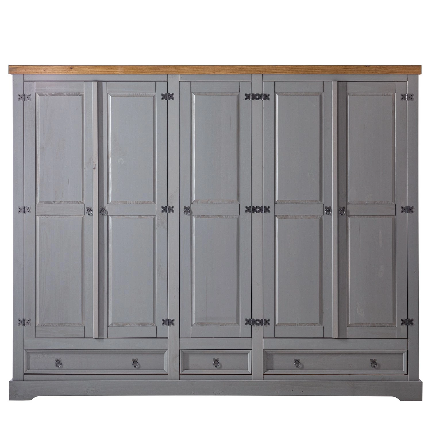 Maison Belfort Pin Armoire Finca Rustica Ii 242 Cm Largeur 5 Maison Belfort Pin Armoire Finca Rustica Ii 242 Cm Largeur – Image 3