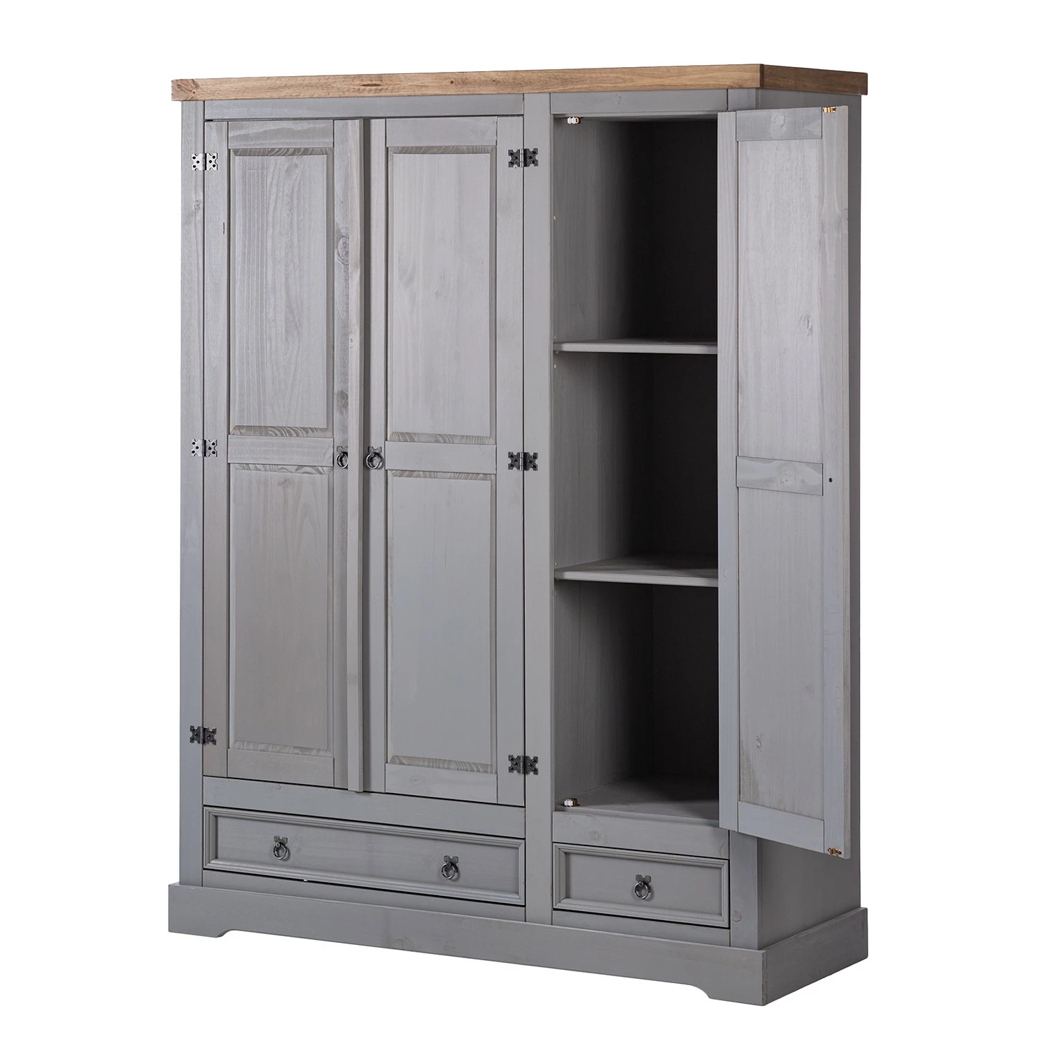 Maison Belfort Pin Armoire Finca Rustica Ii 154 Cm Largeur 10 Maison Belfort Pin Armoire Finca Rustica Ii 154 Cm Largeur – Image 8