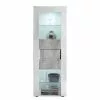 Lc Vitrine Imitation Béton Easy Spa Brillant Blanc -Armoires Soldes 1000178267 201029 08532500580 IMAGE P000000001000178267