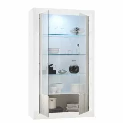 Lc Vitrine Urbino Spa Clair Blanc Gri 19 Lc Vitrine Urbino Spa Clair Blanc Gri -Armoires Soldes 1000178440 201029 08572200625 DETAILS P000000001000178440