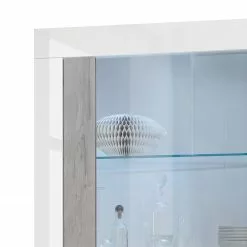 Lc Vitrine Urbino Spa Clair Blanc Gri 20 Lc Vitrine Urbino Spa Clair Blanc Gri -Armoires Soldes 1000178440 201029 08574800626 DETAILS P000000001000178440