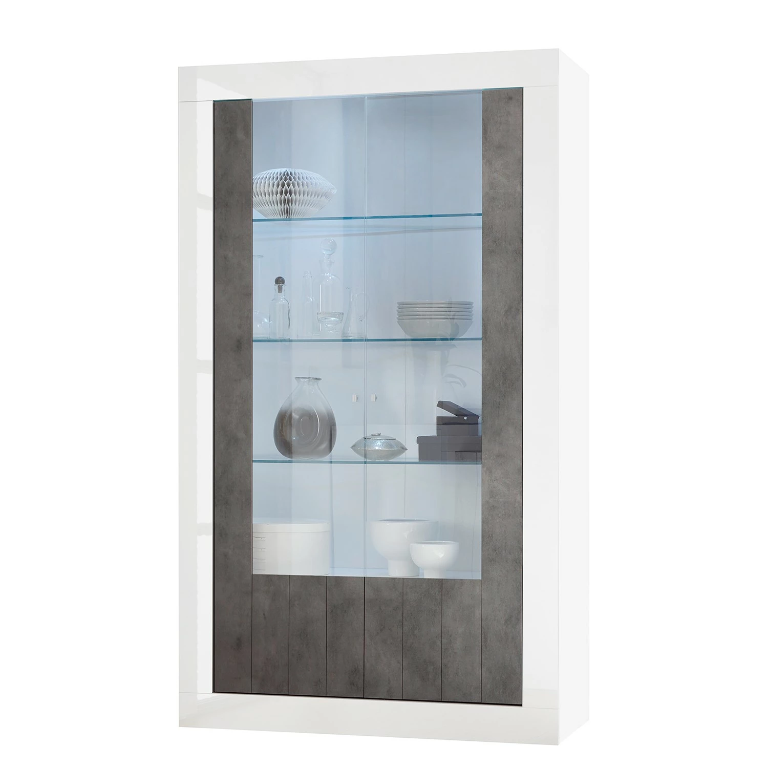 Lc Vitrine Imitation Béton Spa Urbino Blanc 3 Lc Vitrine Imitation Béton Spa Urbino Blanc