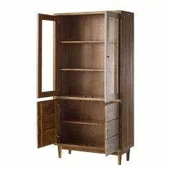 Ars Manufacti Vitrine Acacia Massif Acacia -Armoires Soldes 1000182056 200225 06193500019 DETAILS P000000001000182056