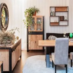 Vitrine Acacia Massif Acacia / Noir Living Galvan Red 5 Vitrine Acacia Massif Acacia / Noir Living Galvan Red -Armoires Soldes 1000182207 190830 11035900031 MOOD DETAILS P000000001000182207 mood